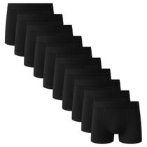 Kit 10 Cuecas Boxer Basic Algodão Box Masculina Sortida Kit 10 Cuecas Boxer Basic Algodão Box Masculina Sortida
