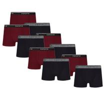 Kit 10 Cuecas Boxer Box Infantil Kids Em Algodão Cotton