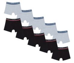 Kit 10 Cuecas Boxer Lupo Cueca Box Algodão Masculina Atacado - Beca Baby