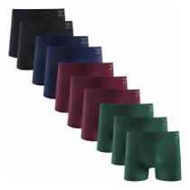 Kit 10 Cuecas Boxer Masculina Zee Rucci Microfibra Original Kit 10 Cuecas Boxer Masculina Zee Rucci Microfibra Original