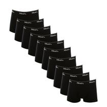 Kit 10 Cuecas Boxer Mash 110.04 Adulto Original Algodão