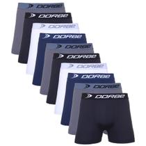 Kit 10 Cuecas Boxer Microfibra Cores Neutras Dorbe Kit 10 Cuecas Boxer Microfibra Cores Neutras Dorbe