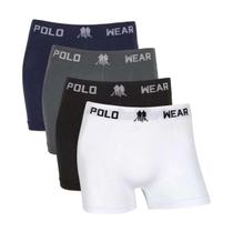 Kit 10 Cuecas Boxer Microfibra Polo Wear Masculina P/M/G/GG Kit 10 Cuecas Boxer Microfibra Polo Wear Masculina P/M/G/GG