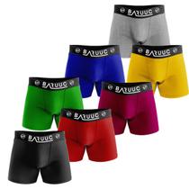 kit 10 cuecas boxer microfibra sortidas modelo confortável