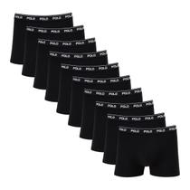 Kit 10 Cuecas Boxer Polo Star Modelo Tradicional em Cotton Algodão Original Masculina Kit 10 Cuecas Boxer Polo Star Modelo Tradicional em Cotton Algodão Original Masculina