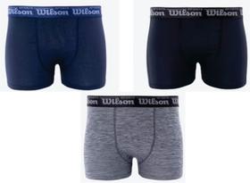 Kit 10 Cuecas Boxer Wilson Adulto Algodão