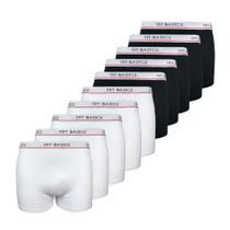 Kit 10 Cuecas Boxers Infantil Box Algodão Cotton Conforto