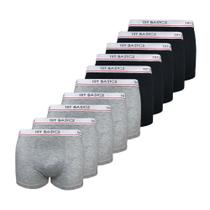 Kit 10 Cuecas Boxers Infantil Box Algodão Cotton Conforto Kit 10 Cuecas Boxers Infantil Box Algodão Cotton Conforto