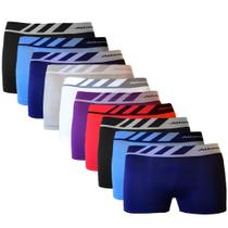 Kit 10 Cuecas Juvenil Adolescente Boxer Tam 12 a 16 anos