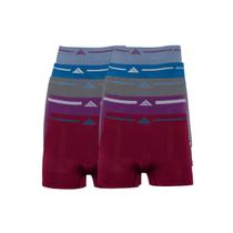 Kit 10 Cuecas Lisa boxer Adulto Sem Costura Altomax Kit 10 Cuecas Lisa boxer Adulto Sem Costura Altomax