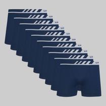 Kit 10 Cuecas Lupo Boxer Microfibra 00671