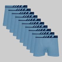 Kit 10 Cuecas Lupo Boxer Microfibra 00671