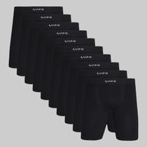 Kit 10 Cuecas Lupo Long Leg Micromodal 00674