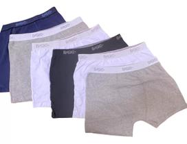 Kit 10 Cuecas Masculina Boxer 96% Algodão Cores Sortidas - G Kit 10 Cuecas Masculina Boxer 96% Algodão Cores Sortidas - G