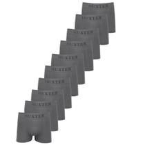 Kit 10 Cuecas Masculinas Boxer Microfibra Huxter