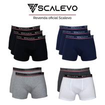 Kit 10 Cuecas Plus Size Box Boxer Lisa Algodão Cotton