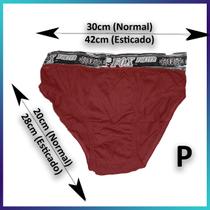 Kit 10 Cuecas Slip Cueca Masculina 100% Algodão