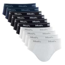 Kit 10 Cuecas Slip Infantil Mash
