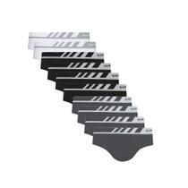 Kit 10 Cuecas Slip Microfibra Sem Costura Lupo 691 Kit 10 Cuecas Slip Microfibra Sem Costura Lupo 691