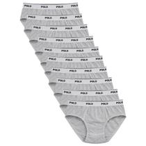 Kit 10 Cuecas Slip Polo Cotton Kids Infantil Algodão Forro Duplo Confortável Kit 10 Cuecas Slip Polo Cotton Kids Infantil Algodão Forro Duplo Confortável