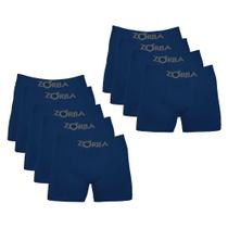 Kit 10 Cuecas Zorba Sem Costura Em Algodão Cotton Modelo Boxer Box Algodão