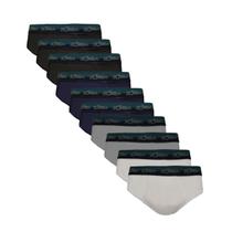 Kit 10 Cuecas Zorba Slip Max Algodão 764 Pto/Mho/Graf/Bco - XGG Kit 10 Cuecas Zorba Slip Max Algodão 764 Pto/Mho/Graf/Bco - XGG