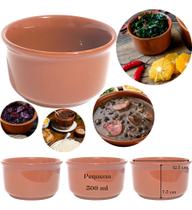 Kit 10 Cumbuca 500ml Restaurante Marrom Feijoada Sopa Caldo