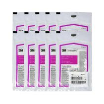 Kit 10 Curativo Não Aderente Adaptic 7,6 X 20,3Cm 3M Kit 10 Curativo Não Aderente Adaptic 7,6 X 20,3Cm 3M