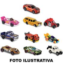 Kit 10 de Hot Wheels Sortidos sem Repetição