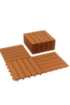 Kit 10 Deck Modular Plástico 30x30cm X 2cm Área Úmida Piscina Banheiro Varanda Textura Madeira Kit 10 Deck Modular Plástico 30x30cm X 2cm Área Úmida Piscina Banheiro Varanda Textura Madeira