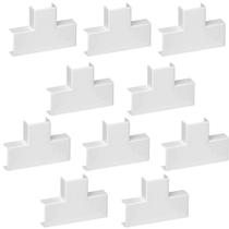 Kit 10 Derivação T Mata Junta 50X20mm Pial 29904X Branco