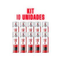 Kit 10 Desengripante Spray Lubrificante Anticorrosivo 300 ml