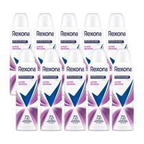 Kit 10 Desodorante Antitranspirante Rexona Active Emotion Aerosol com 150ml