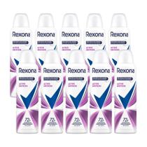 Kit 10 Desodorante Antitranspirante Rexona Active Emotion Aerosol com 150ml