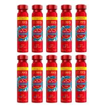 Kit 10 Desodorante Old Spice Aero Pegador 124g Cada Kit 10 Desodorante Old Spice Aero Pegador 124g Cada