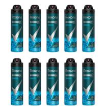Kit 10 Desodorante Rexona Men Xtracool Aerosol Antitranspirante 48h 150ml