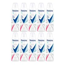 Kit 10 Desodorante Rexona Sem Perfume Aerosol Antitranspirante 72h 150ml