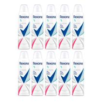 Kit 10 Desodorante Rexona Sem Perfume Aerosol Antitranspirante 72h 150ml