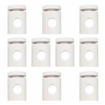 Kit-10 Desviador de Cabo Para Lustres e Pendentes e Luminária MD-6005/10 Branco