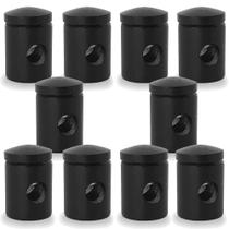 Kit 10 Desviadores Fio Pendente Luminária Lustre Teto Preto
