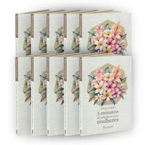 Kit 10 Devocional 3 Minutos de Sabedoria para Mulheres Bouquet de Rosas