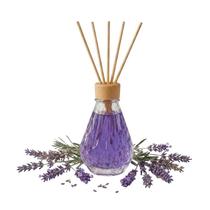 Kit 10 Difusor de Aromas com Varetas 100ml Aroma de Lavanda Kit 10 Difusor de Aromas com Varetas 100ml Aroma de Lavanda