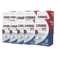 Kit 10 Dimag MDK 400mg 60 Cápsulas Maxinutri Original