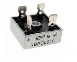 Kit 10 diodo ponte retificadora kbpc5010 50a 1000v