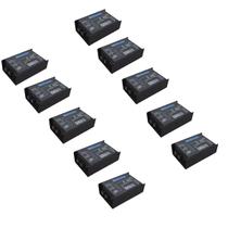 Kit 10 Direct Box Passivo Wireconex WDI600 de Impedância