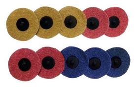 Kit 10 Disco de Acabamento COMBIDISC Pferd Grosso/médio/fino 50mm