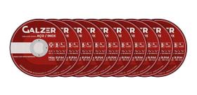 Kit 10 Disco de corte fino Aço/inox 4.1/2 - Galzer