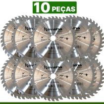 Kit 10 Disco De Serra Wídea Circular Para Madeira 7" 180Mm X 24 e 36 Dentes Disco de Corte