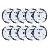 Kit 10 Disco Diamantado MultiMaterial Segmentado 110mm Bosch Kit 10 Disco Diamantado MultiMaterial Segmentado 110mm Bosch