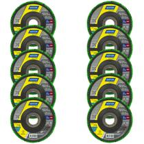 Kit 10 Disco Flap Norton Grão 80 Standard 4.1/2 115mm R244 Kit 10 Disco Flap Norton Grão 80 Standard 4.1/2 115mm R244